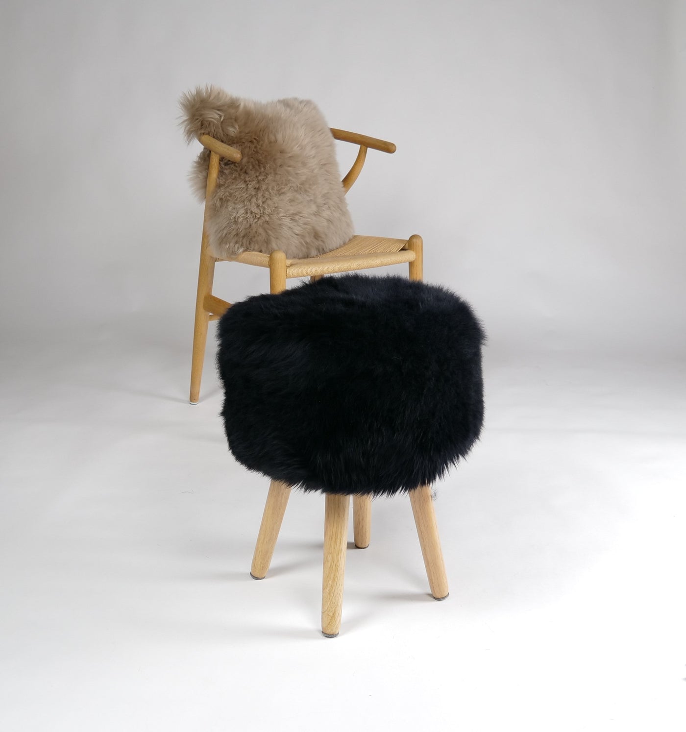Sheepskin Chair - Sheep Skin - Accesorries - Black