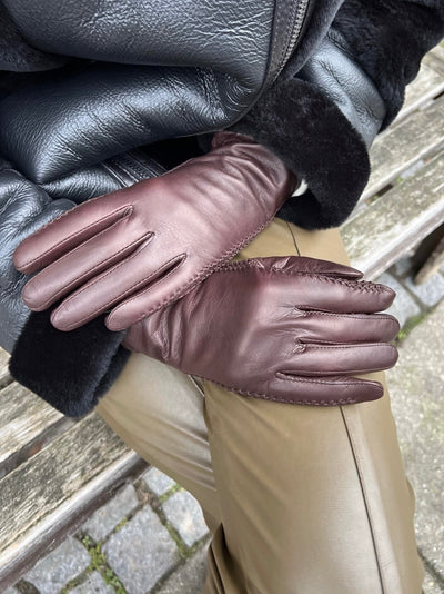 Z-001 Stitch Glove - Leather - Accesories - Brown