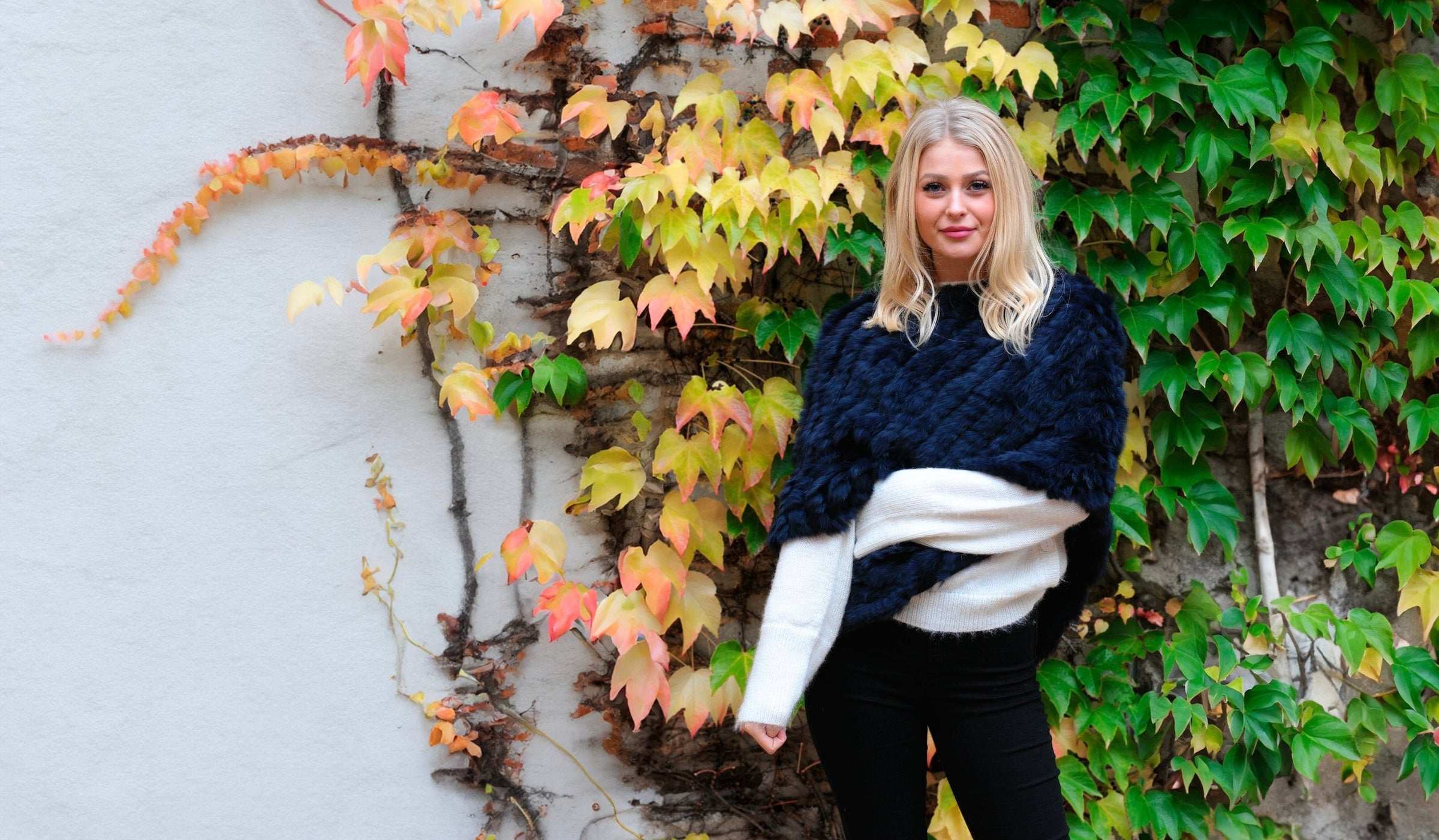 【PORTERNA】Evie scarf fur shearling jacket Meta Shearling Jacket – La Garçonne