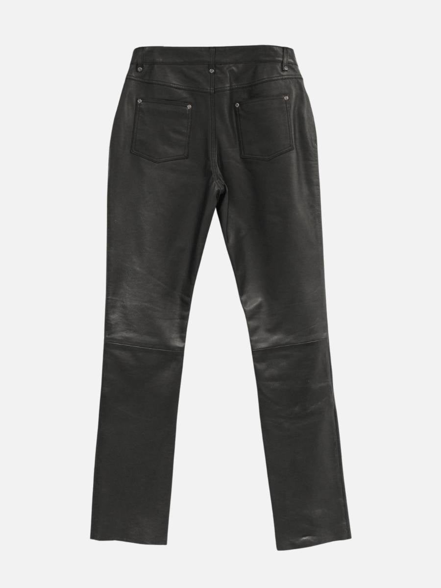 Jill Trouser - Lamb Nappa Leather - Women - Black
