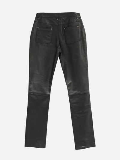 Jill Trouser - Lamb Nappa Leather - Women - Black