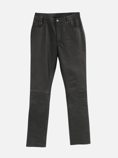 Jill Trouser - Lamb Nappa Leather - Women - Black