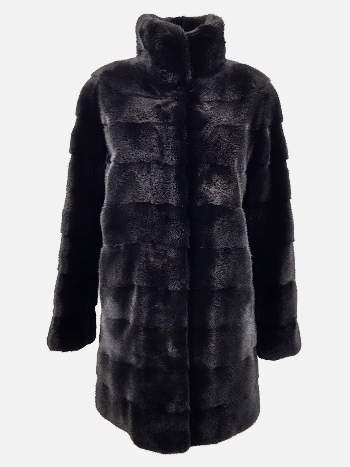 Petrovski, 85 cm. - Collar - Mink - Women - Black / Mink Pels - Levinsky - Kvinde