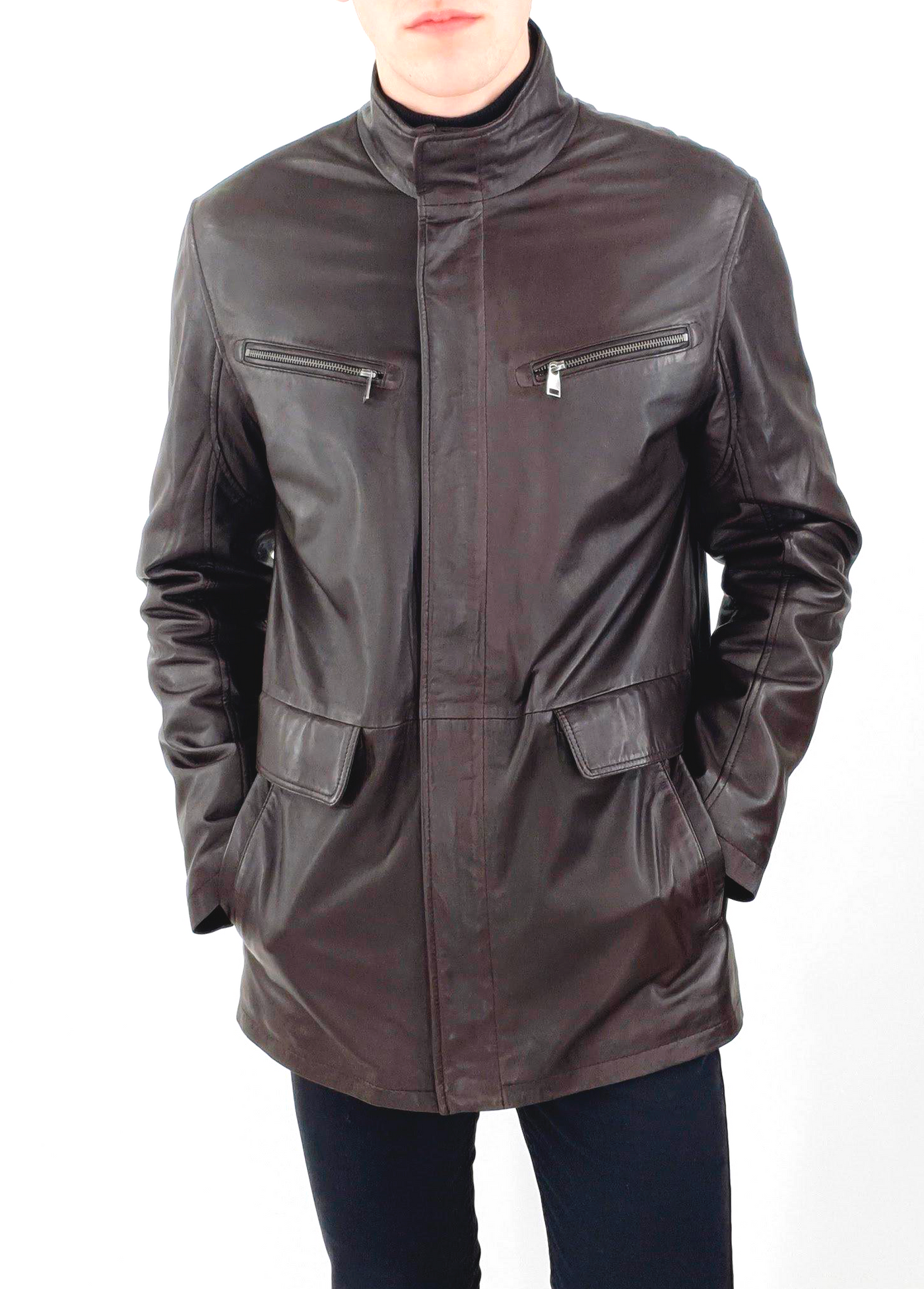 Marvin - Lamb Malli Leather - Man - Beautiful Brown