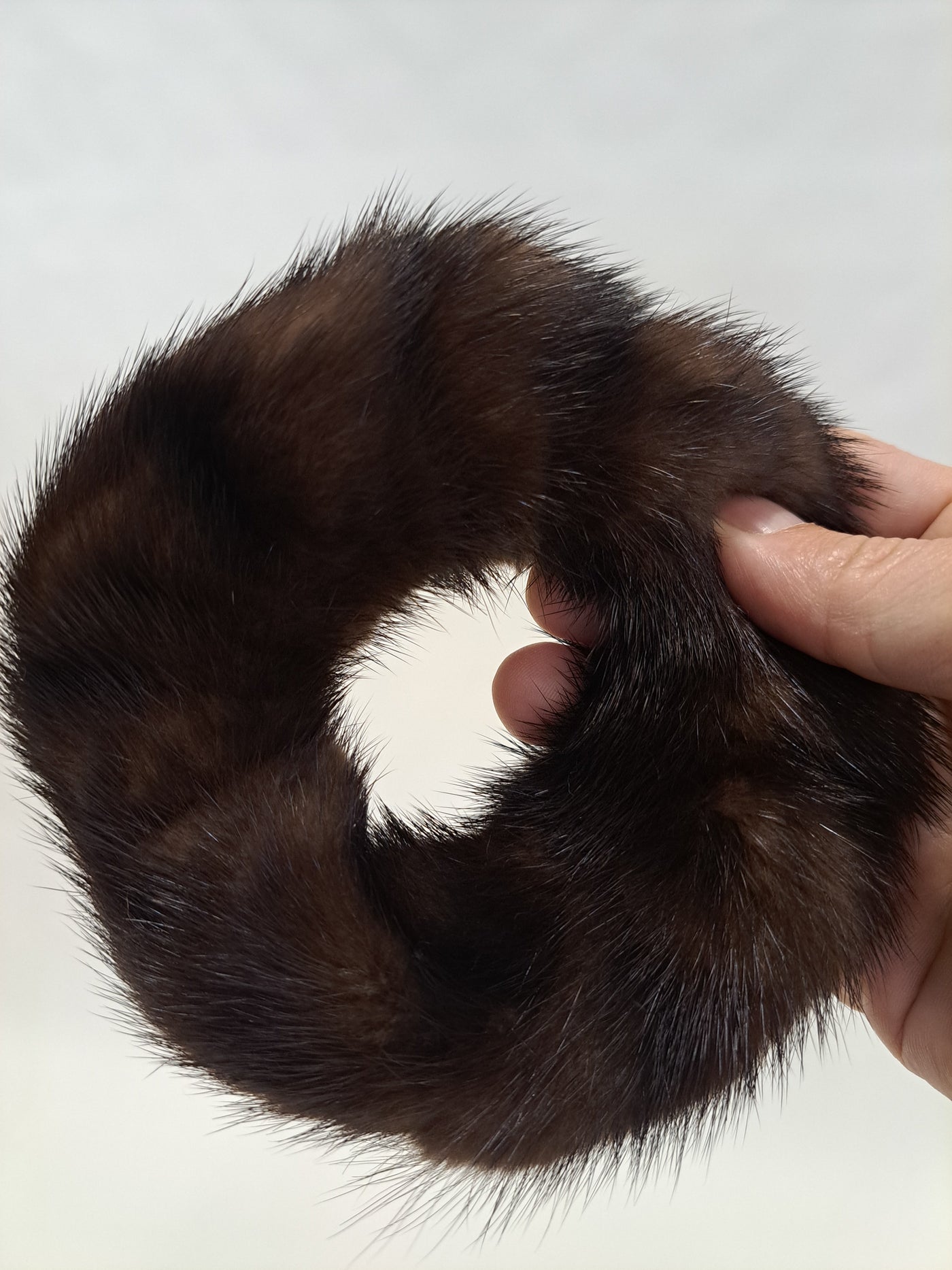 Hair Tie - Mink - Accesories - Dark Brown