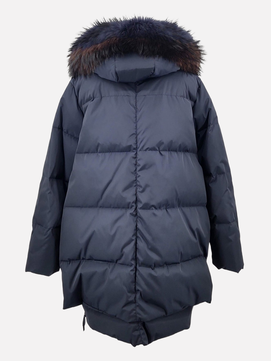 Michelle 2 Down jacket, 90 cm. - Hood - Down - Women - Navy