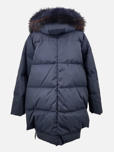 Michelle 2 Down jacket, 90 cm. - Hood - Down - Women - Navy