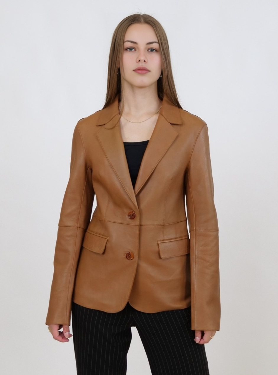 Nina, 64 cm. - Lamb Dior Leather - Women - Caramel