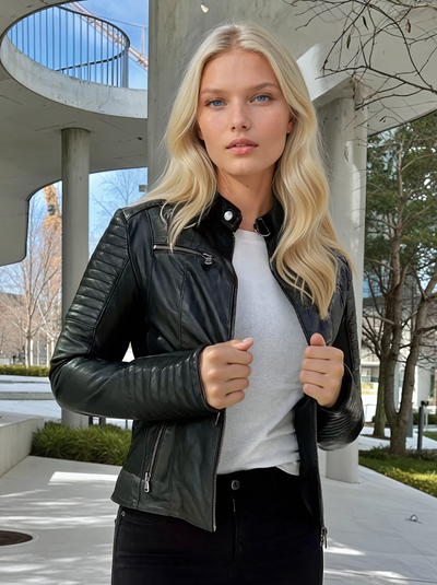 Scooty - Lamb Polish Nappa Leather - Black