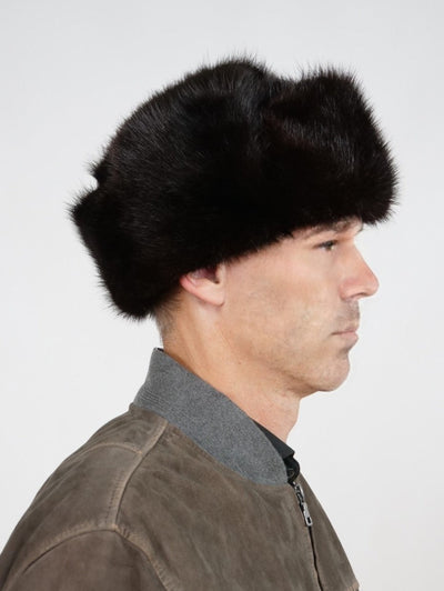 779 Muskrat Hat - Muskrat - Accesories - Mahogany