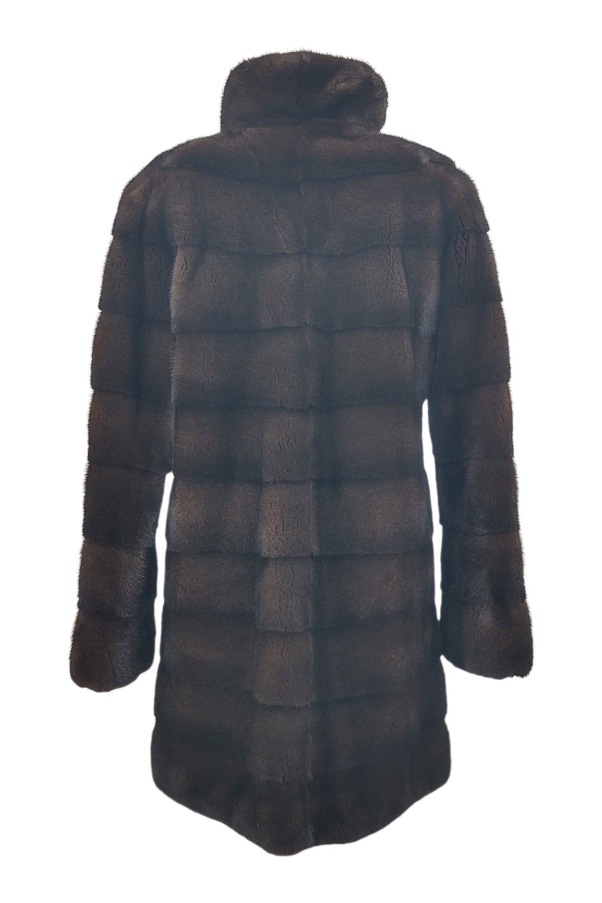 Petrovski, 85 cm. - Collar - Mink - Women - Mahogany