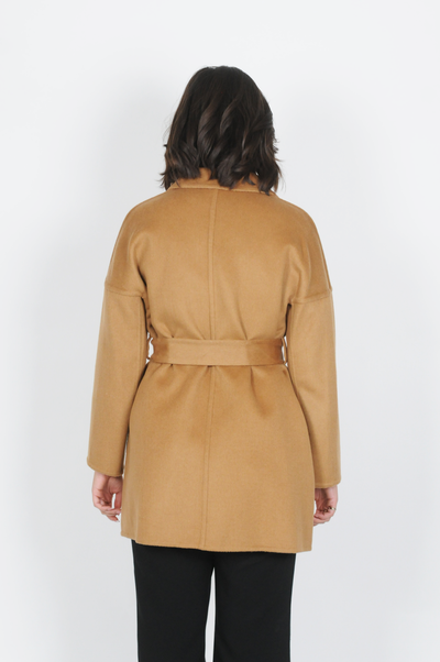 Heda, 85 cm. - Collar - Wool Blend - Women - Camel