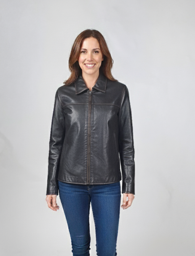 Marilyn - Goat Rubbed Off Leather- Women - Black