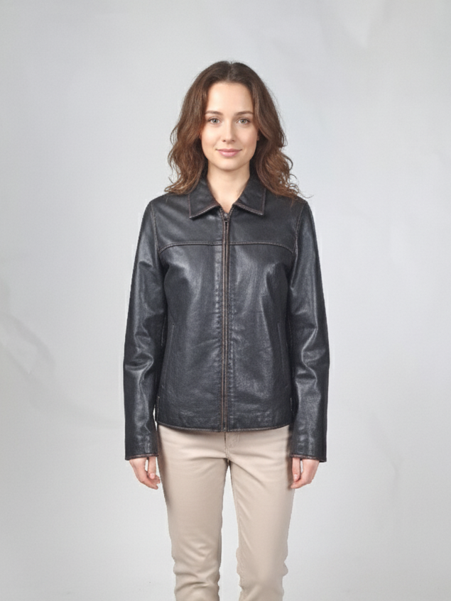 Marilyn - Goat Rubbed Off Leather- Women - Black