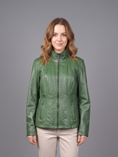 P 14-02 - Comfort - Lamb Glove Leather - Women - Apple Green