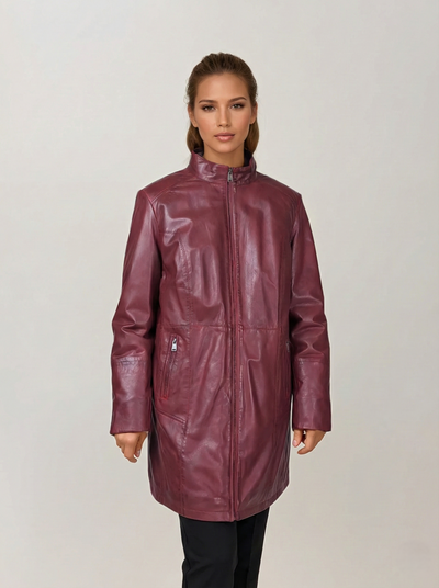 Evena - Lamb Malli Leather - Women - Copper Red