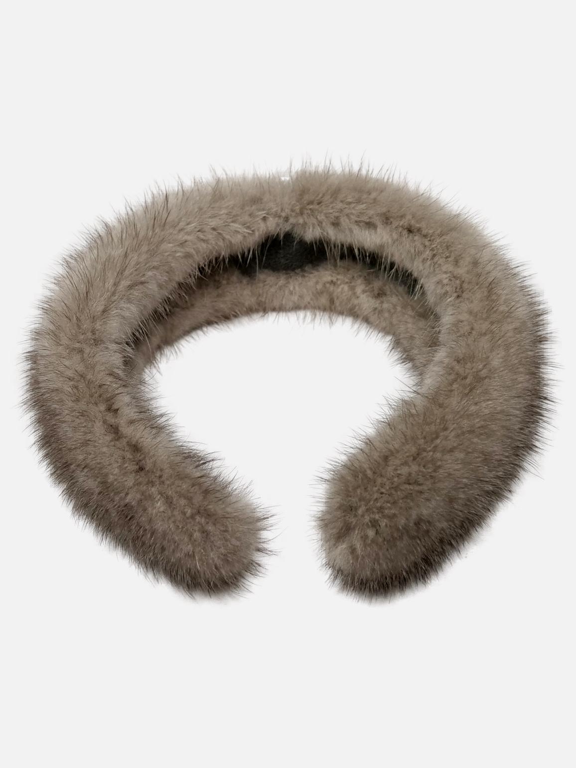 HL21Q001 Hair Band - Mink - Accesories - Grey