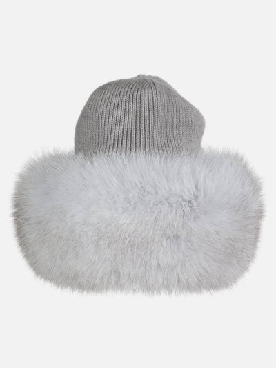 HL23C004 Hat - Knitted Yarn - Accesories - Grey