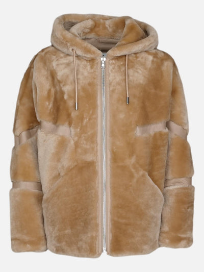 Gena, 72 cm. - Hood - Nappa Lamb - Women - Camel