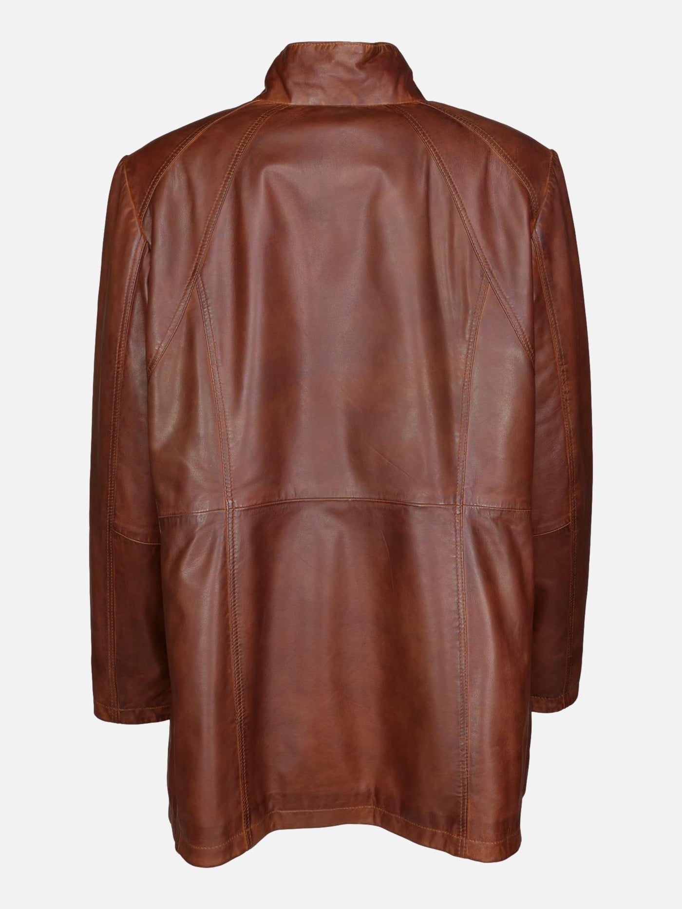 Pyril XL - Lamb Malli Leather - Women - Dark Cognac