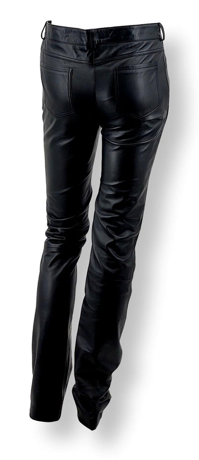 New Jeans - Lamb Nappa Leather - Women - Black