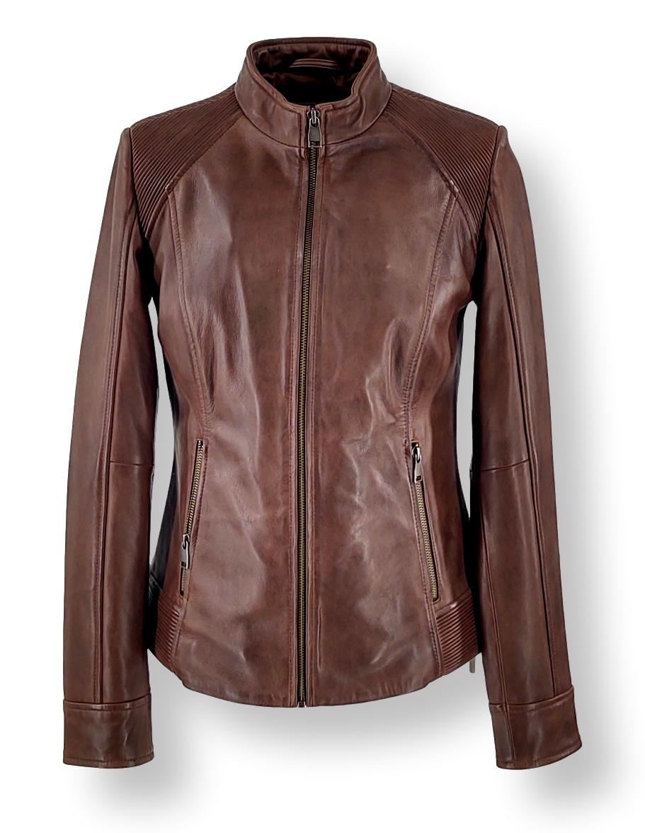 Voila - Lamb Malli Leather - Women - Cocoa