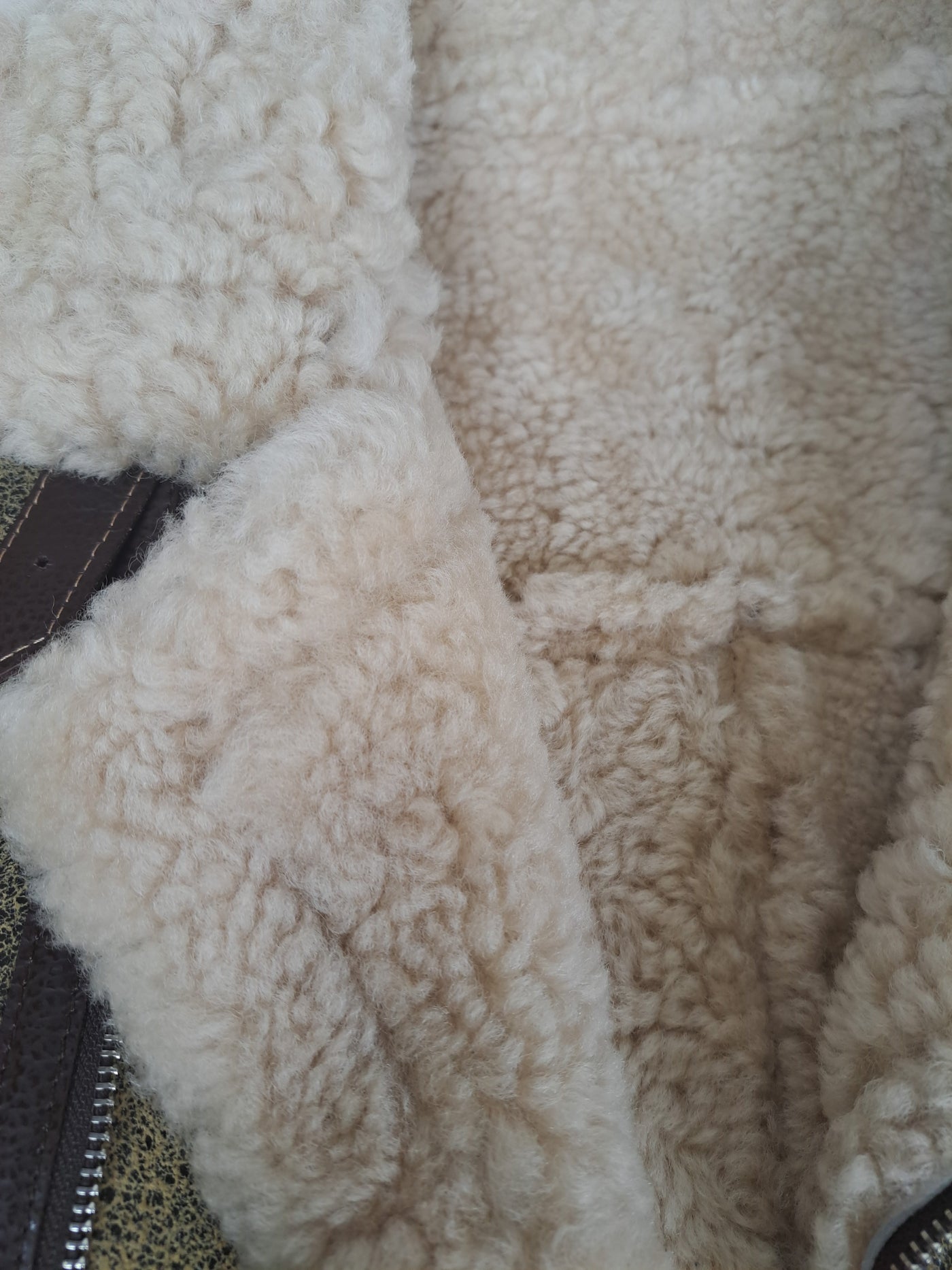 Irwing, 72 cm. - Lamb Crackle - Man - Beige