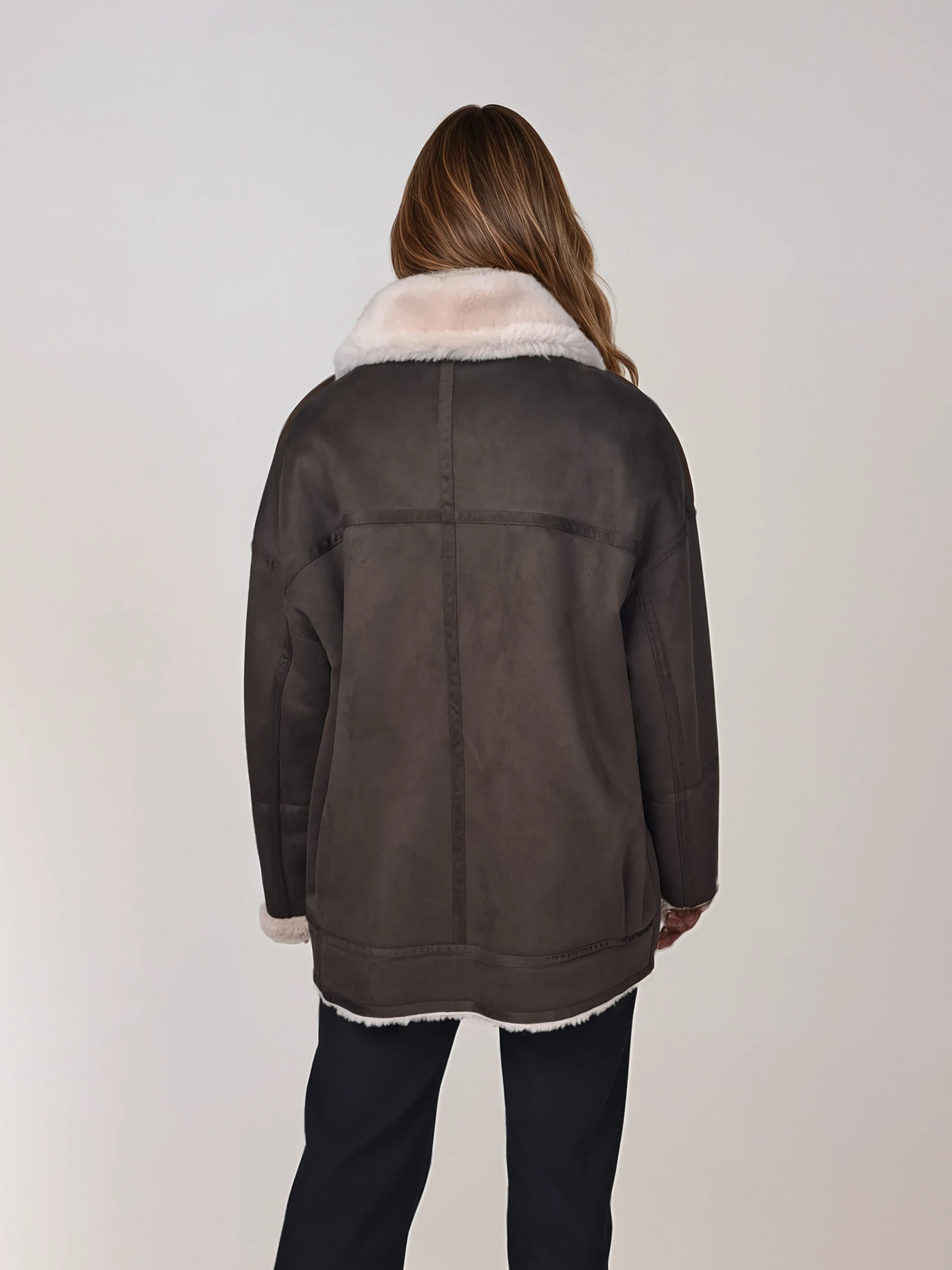 Ibi 75 cm. - Air Wool - Women - Chestnut