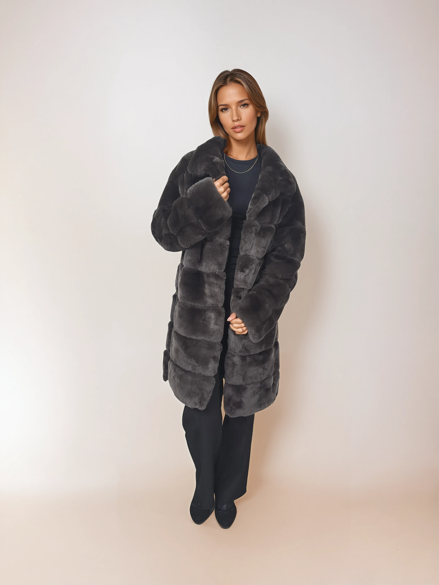 Hachan, 80 cm. - Rex - Women - Chocolate