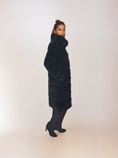 Petrovski, 100 cm. - Collar - Rex - Women - Black