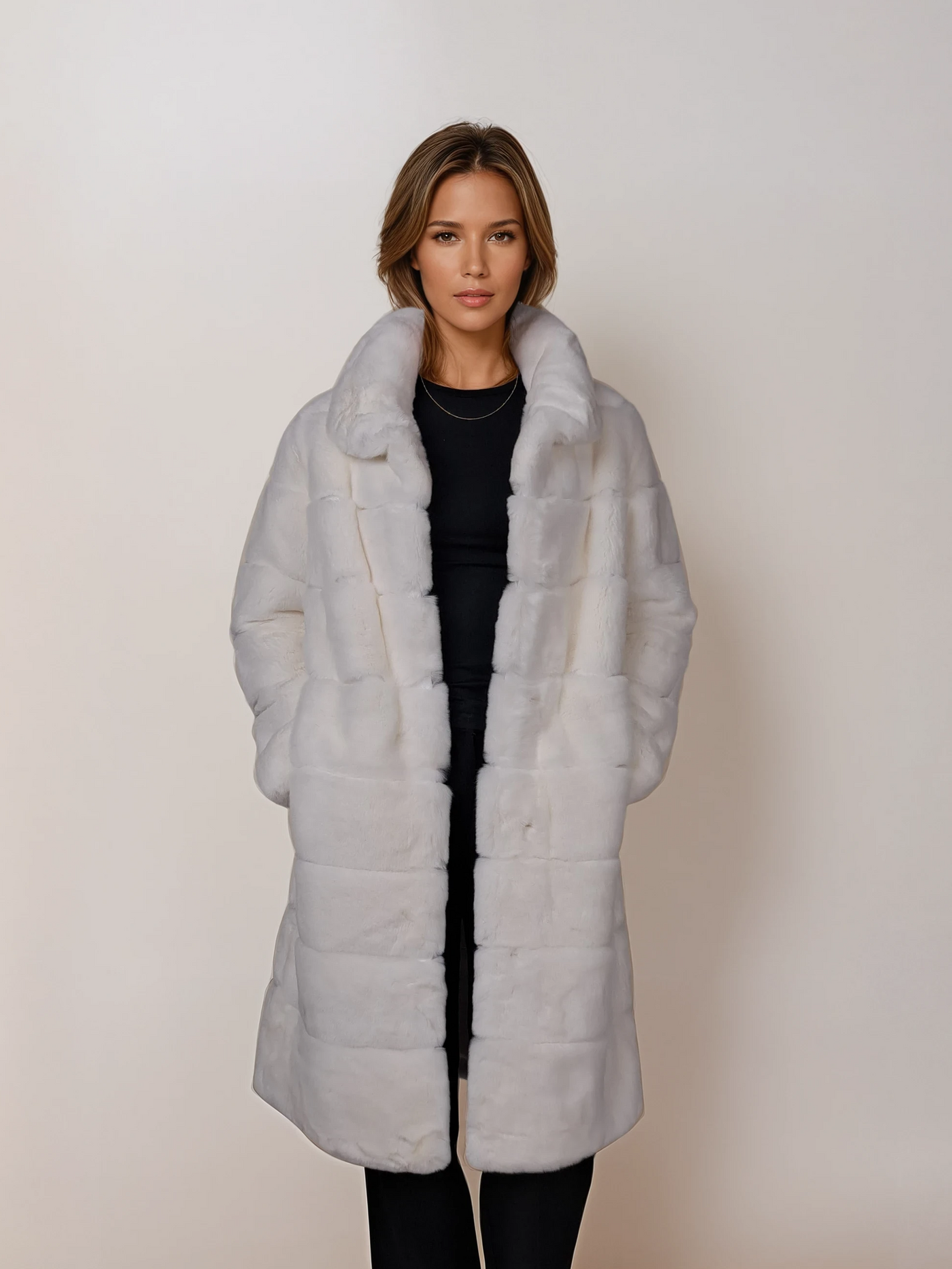 Petrovski, 100 cm. - Collar - Rex - Women - White