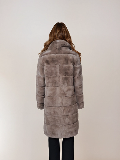 Petrovski, 100 cm. - Collar - Rex - Women - Cafe Latte