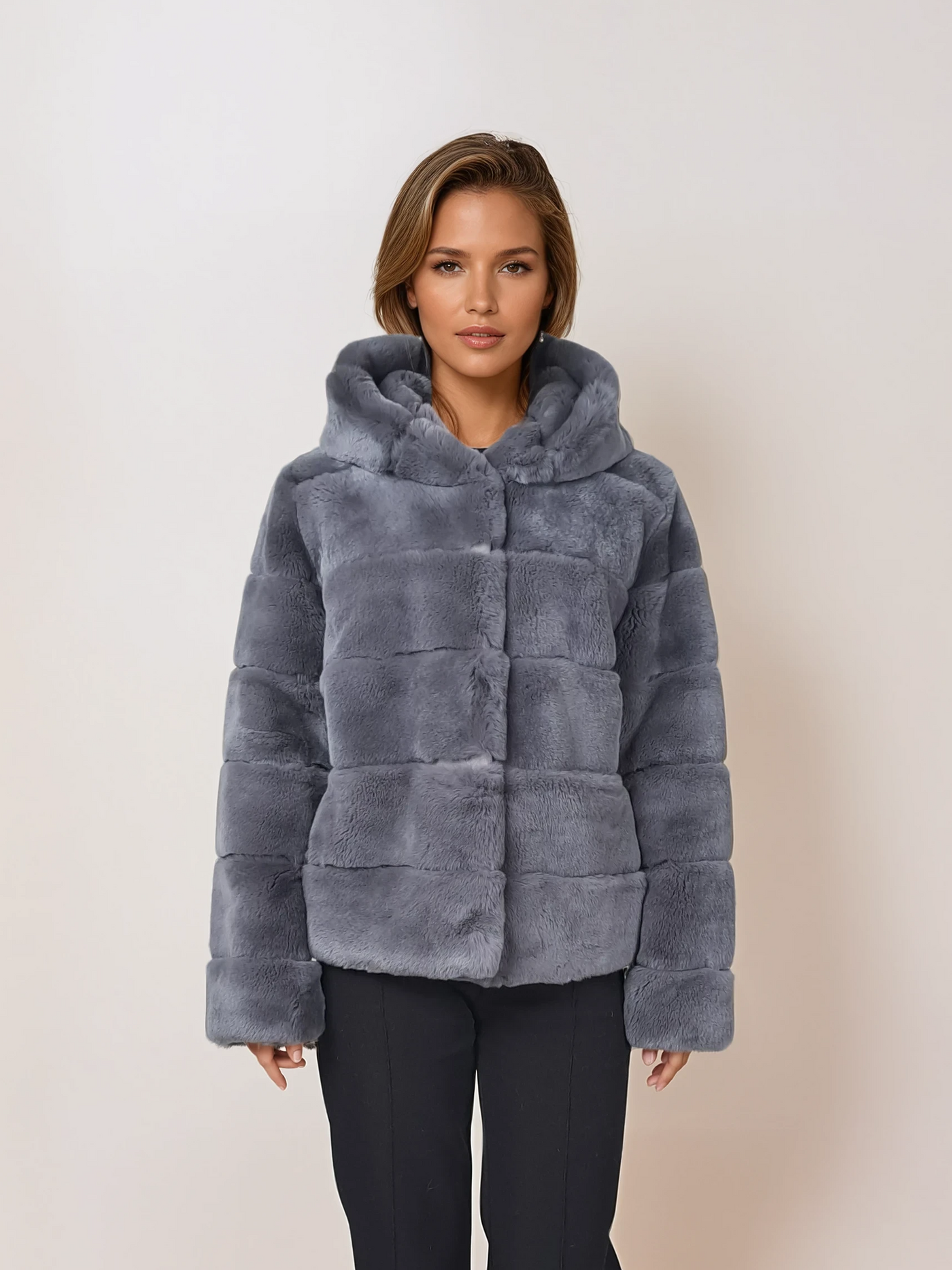 Petrovski, 60 cm. - Hood - Rex - Women - Light Grey