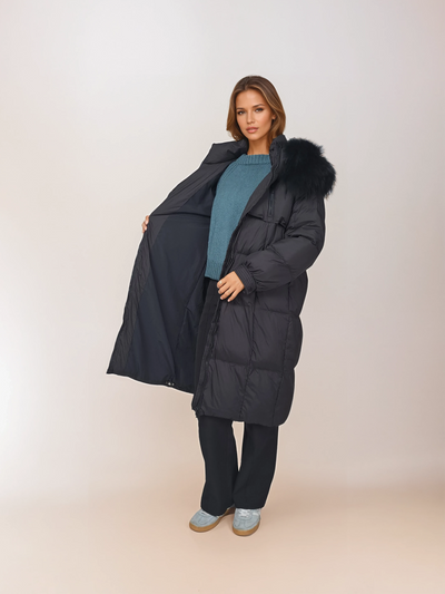 Izon, 105 cm. - Down - Women - Black