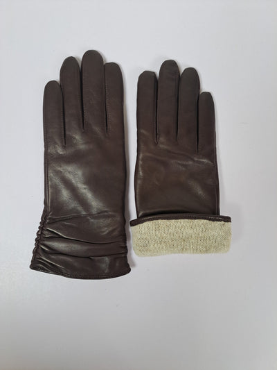 2261 Glove - Lamb Slink Leather -Accesories - Brown