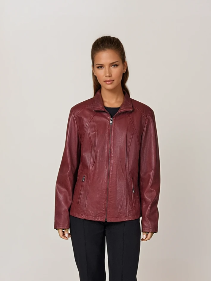 P 14-02 - Comfort - Lamb Malli Leather - Women - Red