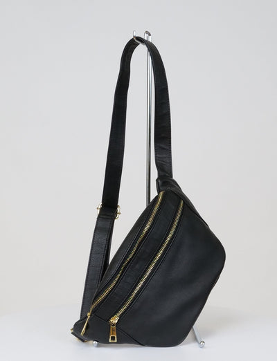 PF-12 Bag - Leather - Accesories - Black