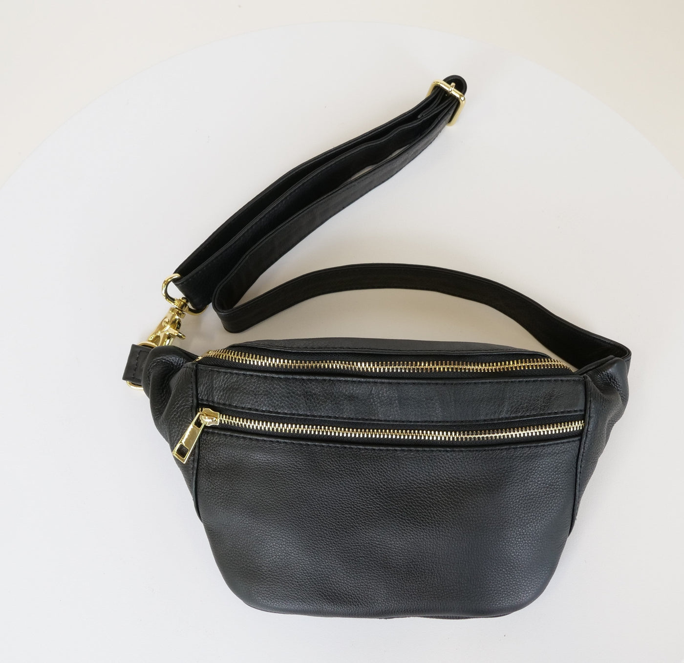 PF-12 Bag - Leather - Accesories - Black