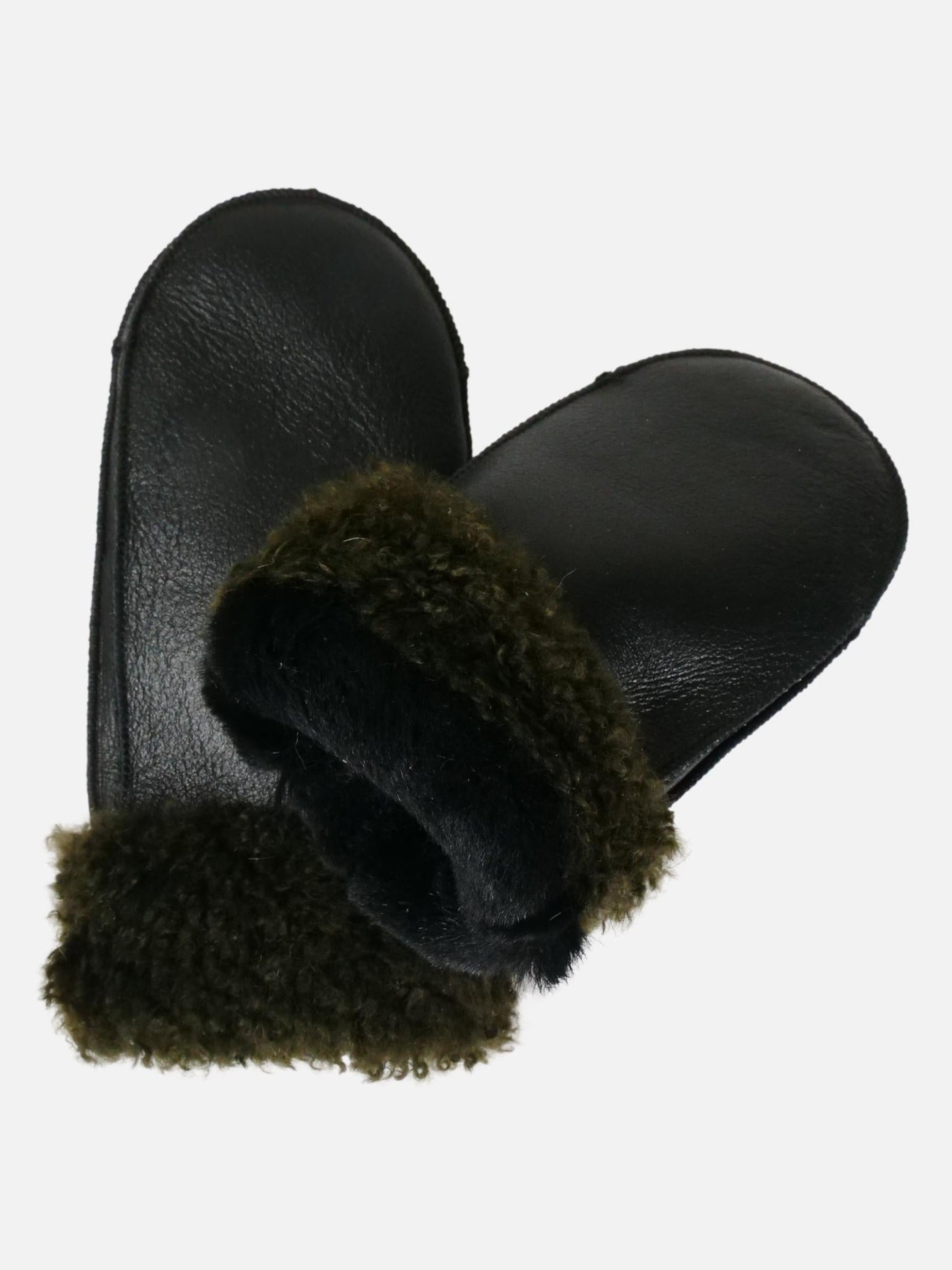 ZXM-114 Mittens - Suede Lamb - Accesories - Black