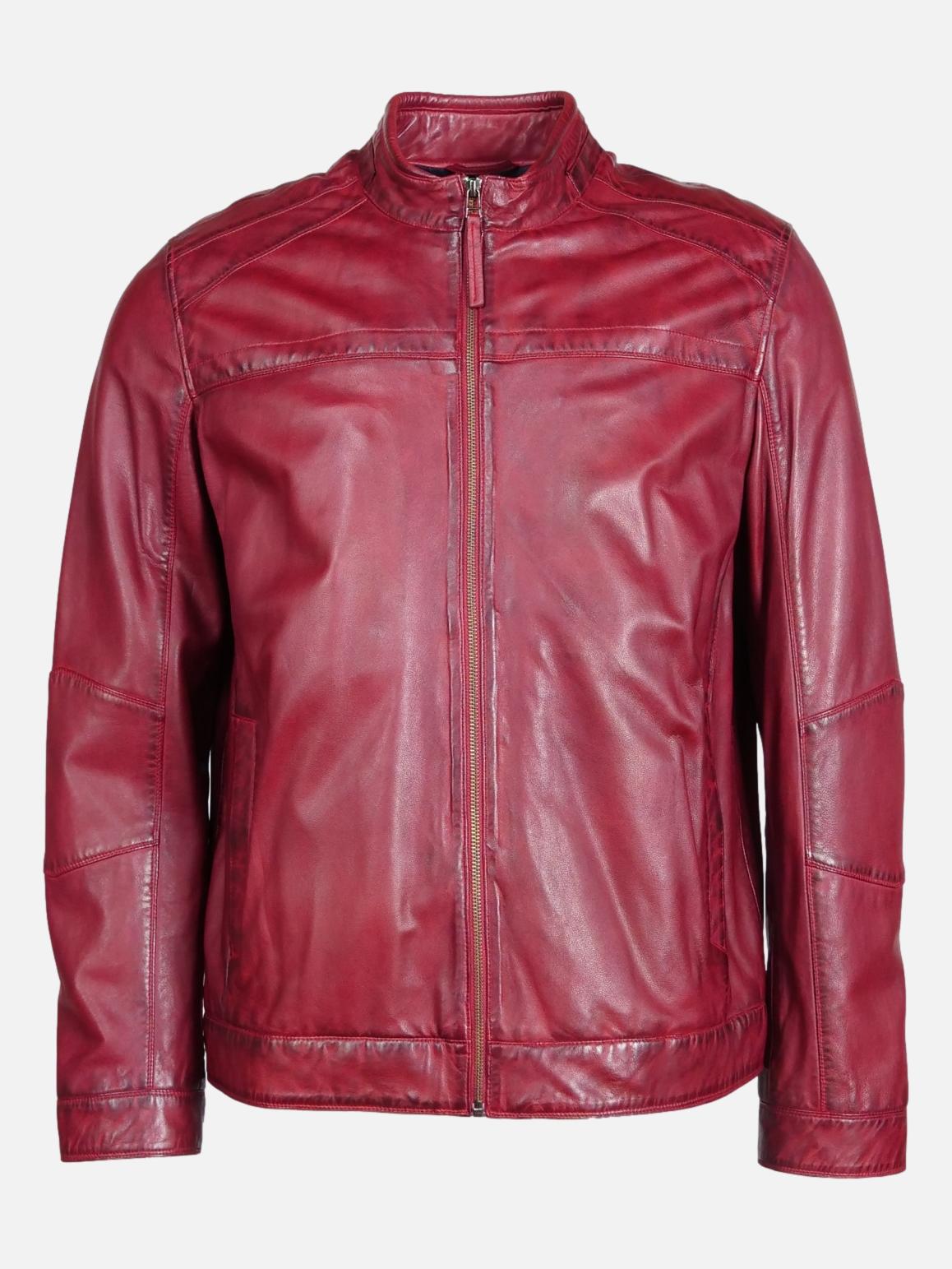 New Ferome, 70 cm. - Lamb Malli Leather - Man - Copper Red