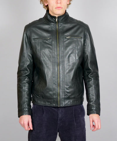 Marlow - Lamb Polish Nappa Leather -Man - Black