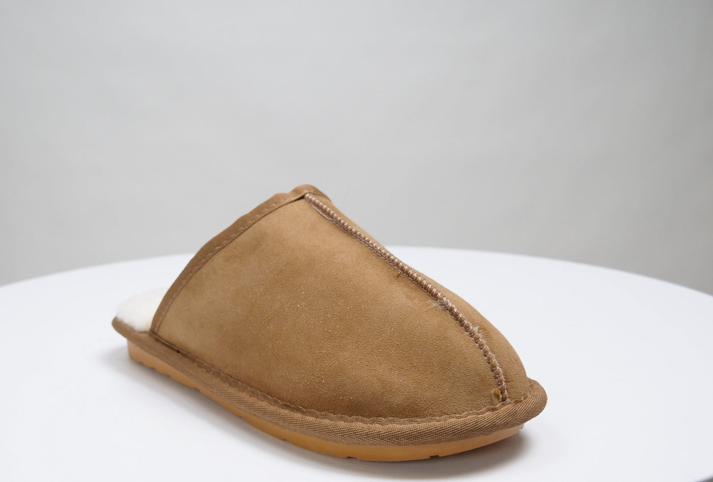 ZXS-601 Slippers - Suede Lamb - Accesories - Camel