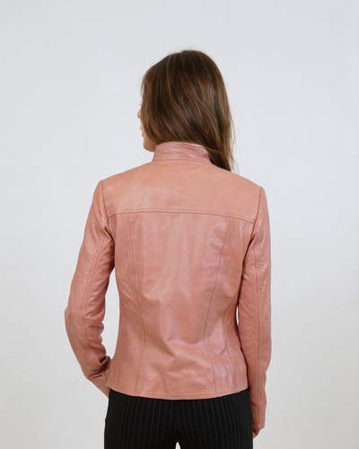 Merry, 60 cm. - Lamb Leather - Women - Peach