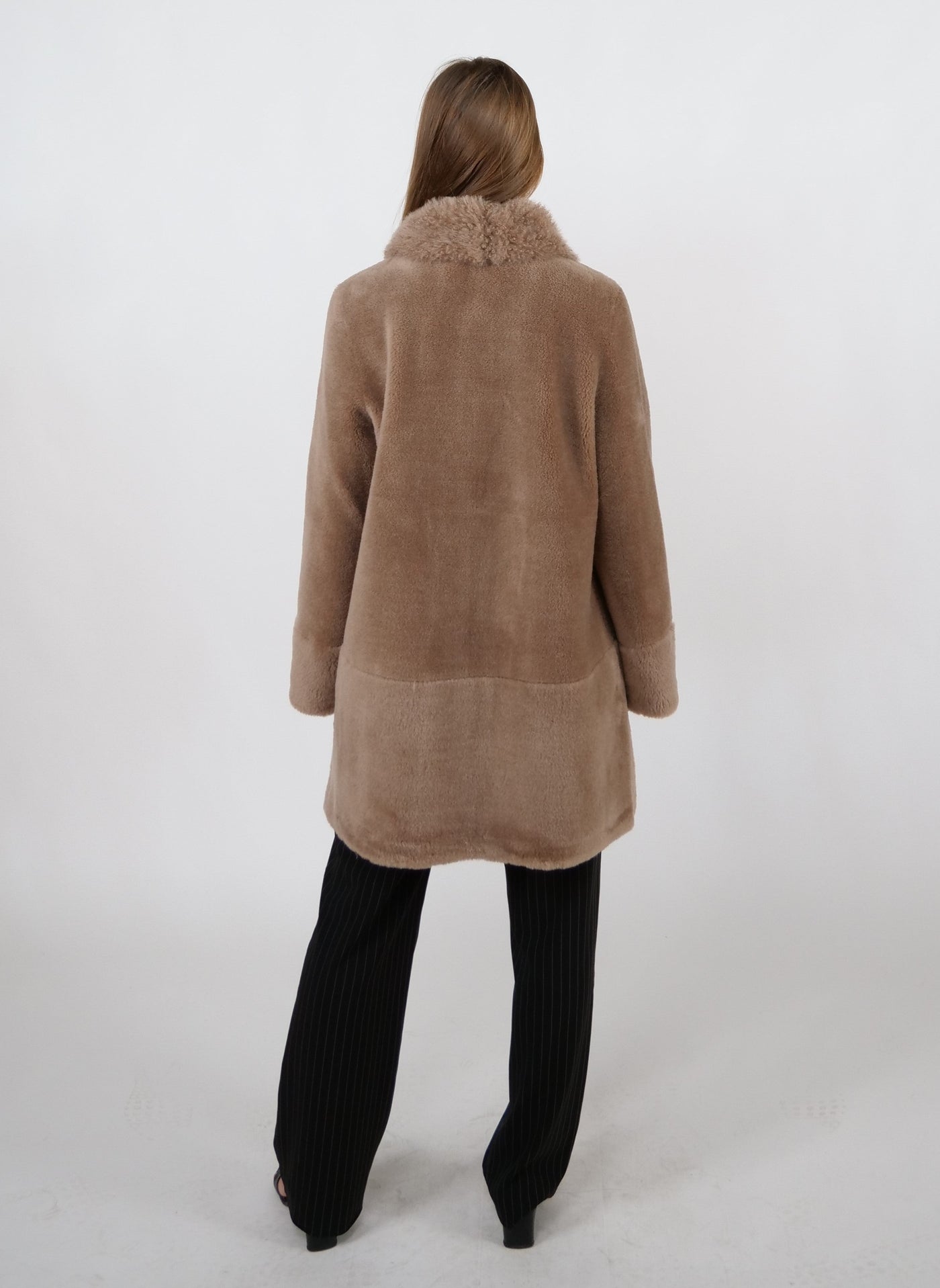 Ivicia, 85 cm. - Collar - Air Wool - Women - Chestnut