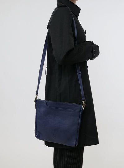 PF-14 Bag - Leather - Accesories - Navy