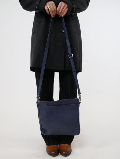 PF-14 Bag - Leather - Accesories - Navy