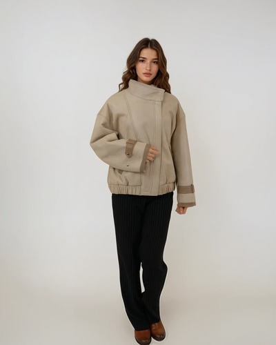 Isola, 58 cm. - Nappa Lamb - Women - Beige