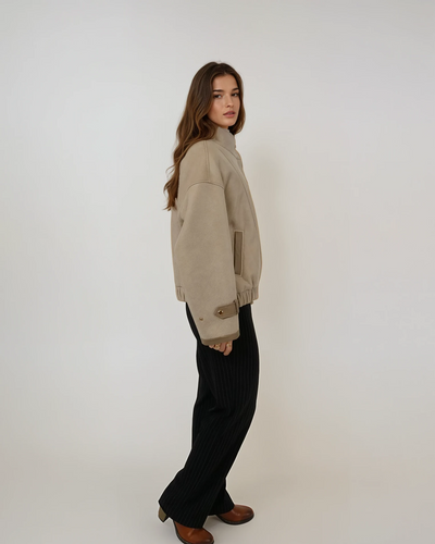 Isola, 58 cm. - Nappa Lamb - Women - Beige
