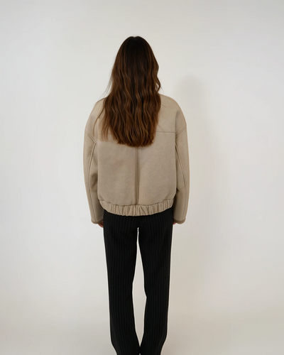 Isola, 58 cm. - Nappa Lamb - Women - Beige