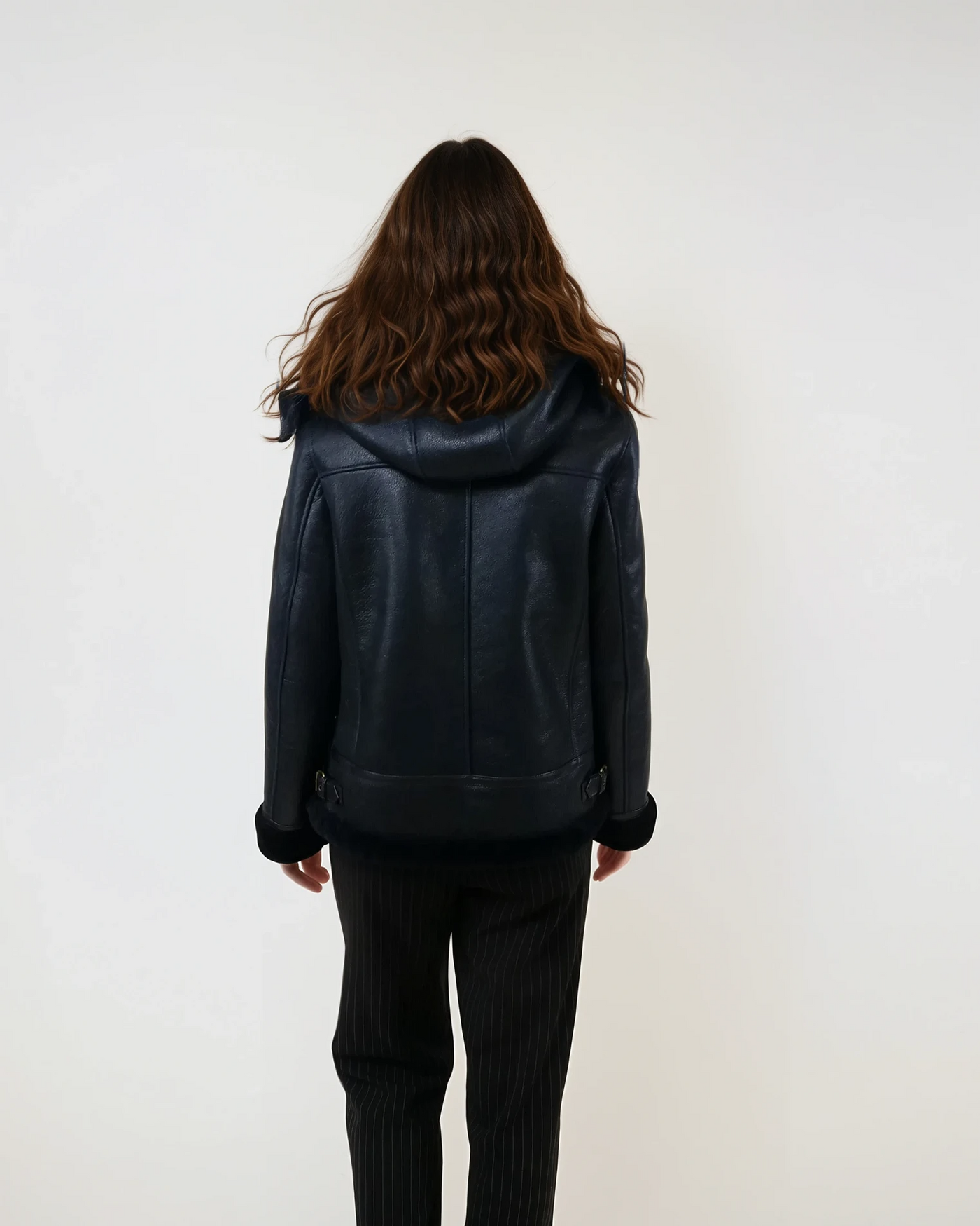 Adine,60 cm. - Hood - Cool Lamb - Women - Navy